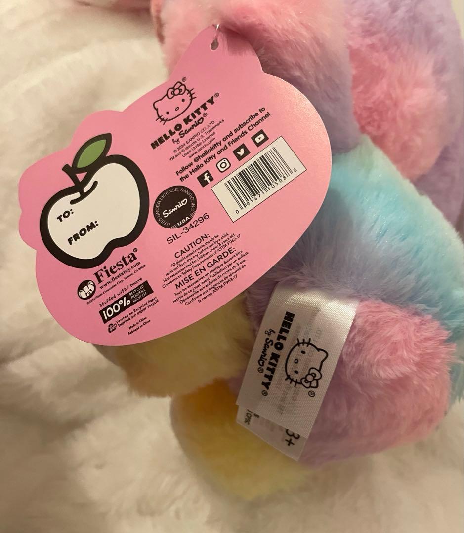 公式】レインボーシャーベットベア ハローキティぬいぐるみ12インチ