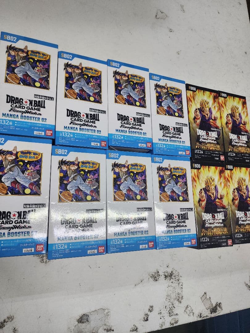 ドラゴンボール カードフュージョンワールド マンガブースター02/ 8誇り高き4 MANGA BOOSTER 02 [SB02] | ドラゴンボールスーパーカードゲーム