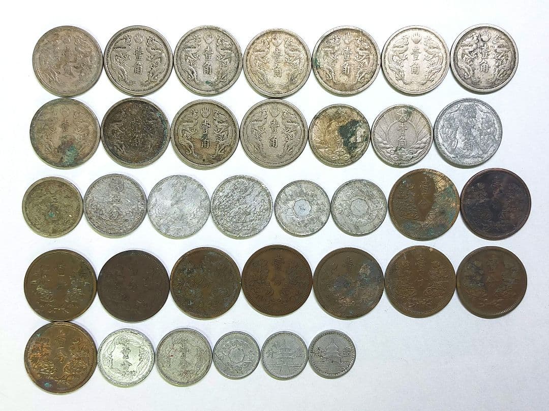 古銭　満洲　36枚　まとめて