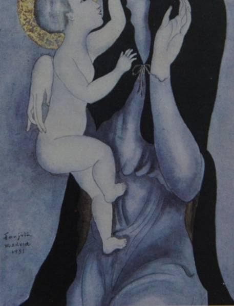 Foujita、 LA VIERGE、海外版超希少レゾネ、新品額付