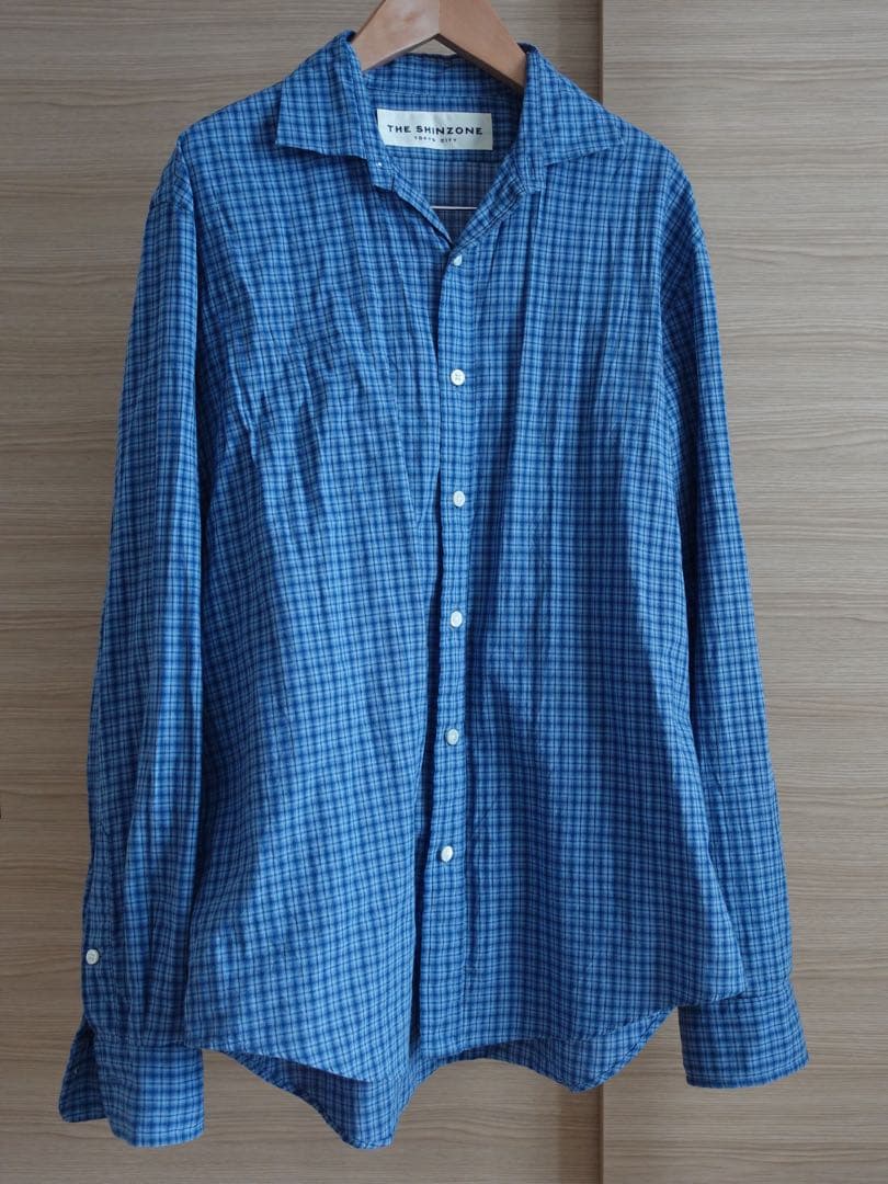 THE SHINZONE/チェック ペックシャツ