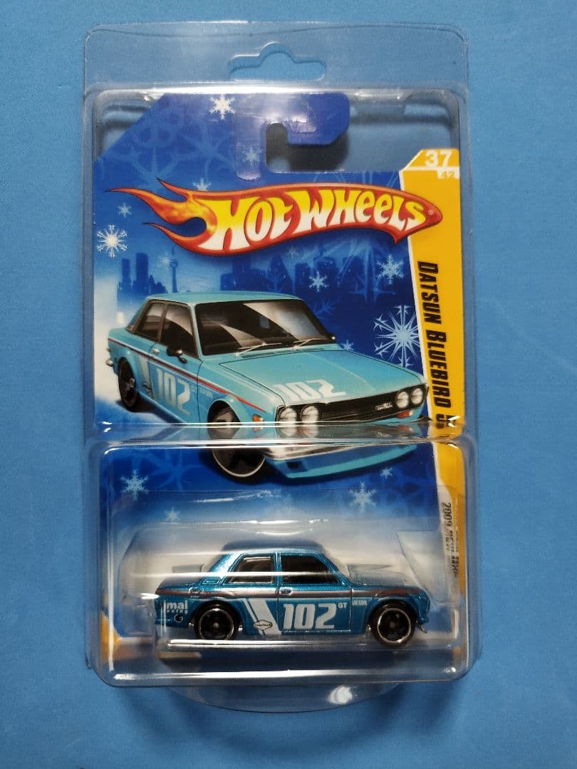 【レア 限定カード】ホットウィール　2009　ダットサン　ブルーバード 510