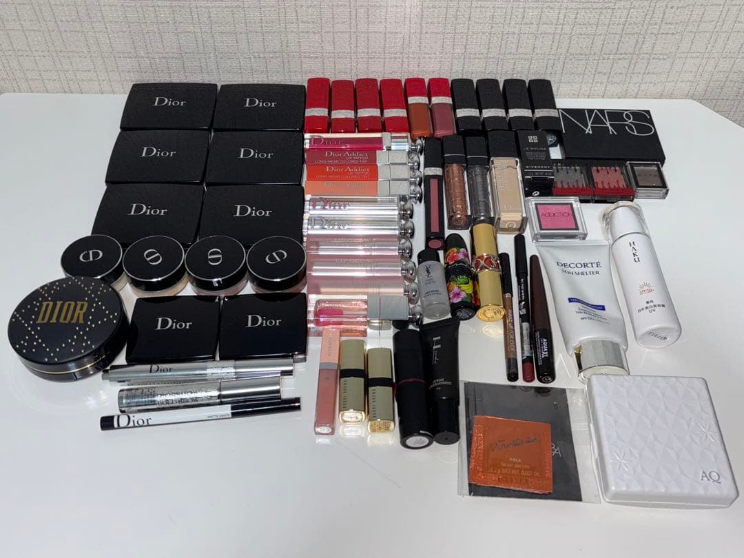 デパコスまとめ売り50点以上(ディオール コスメデコルテ未使用品あり)