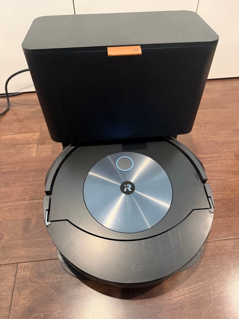 ロボット掃除機本体 ブラック 取扱説明書付き