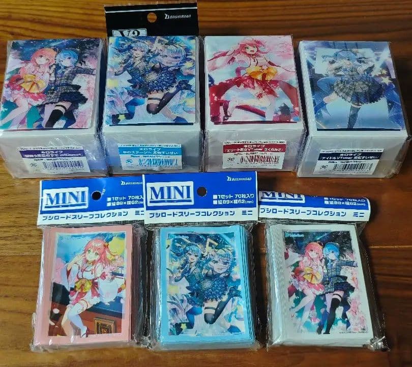 ホロライブ　デッキホルダーコレクション　スリーブコレクションミニ　破損有　要確認