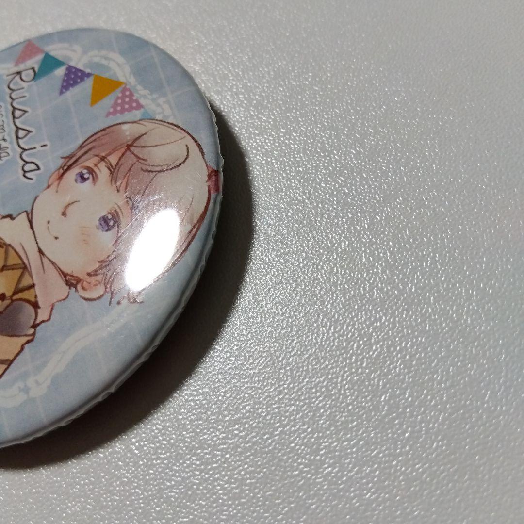 ヘタリア】ロシア グラフアート 缶バッジ - メルカリ