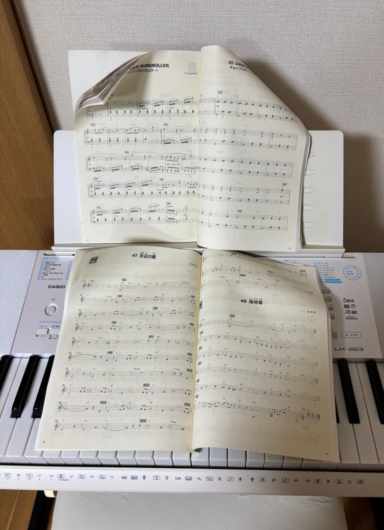 3点セット】CASIO LK-223 電子キーボード (スタンド・椅子付き) - メルカリ