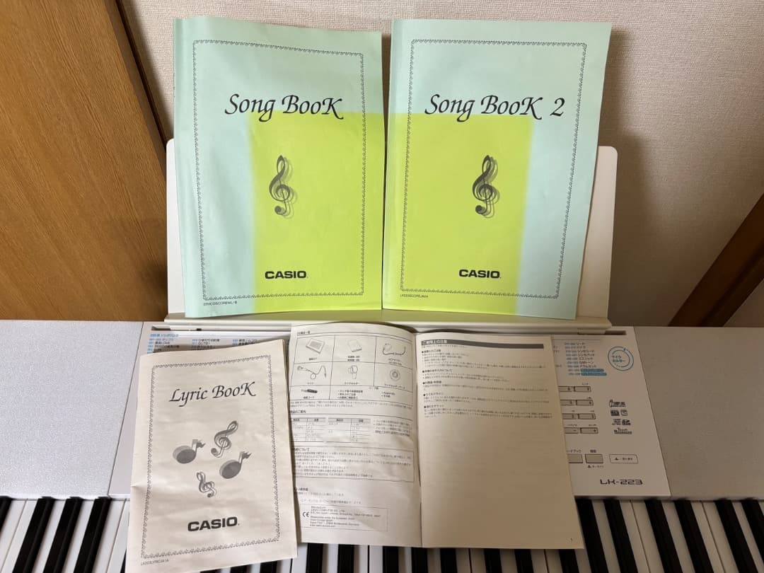 3点セット】CASIO LK-223 電子キーボード (スタンド・椅子付き) - メルカリ