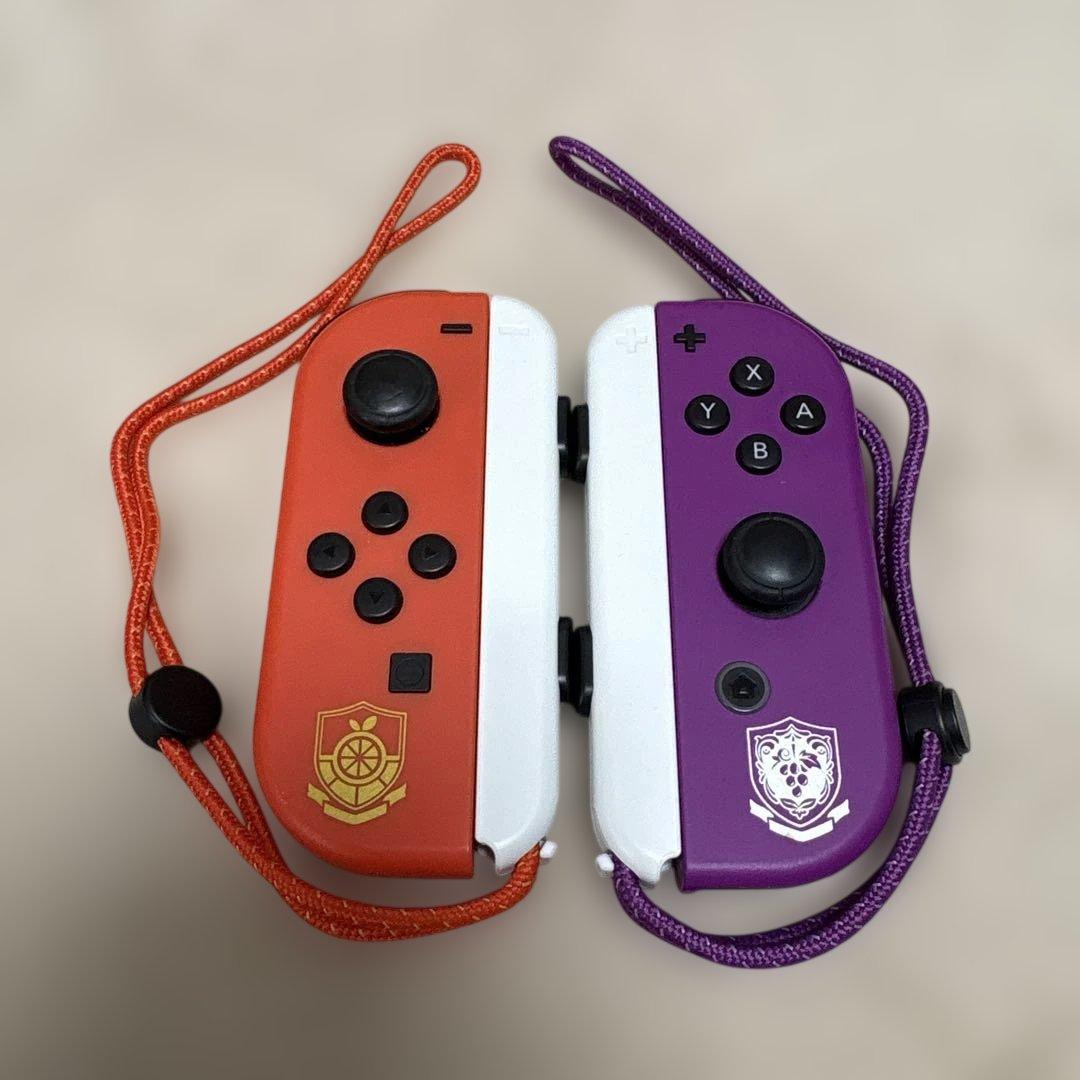 任天堂 Joy-Con オレンジ 紫 セット - メルカリ