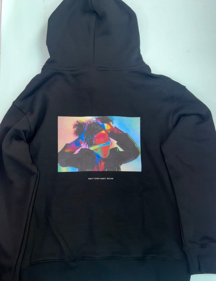 藤井風 パーカー Mサイズ help ever hurt never