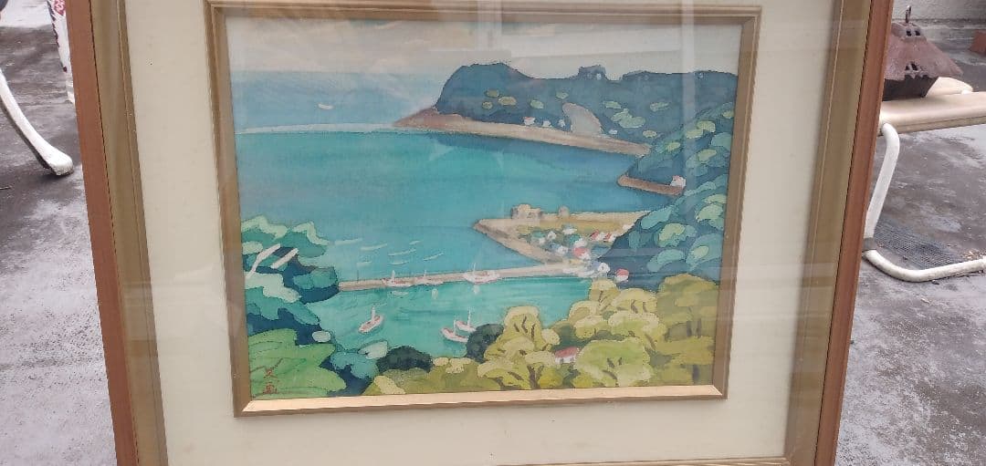 佐伯久の漁港です6号ですいい絵です