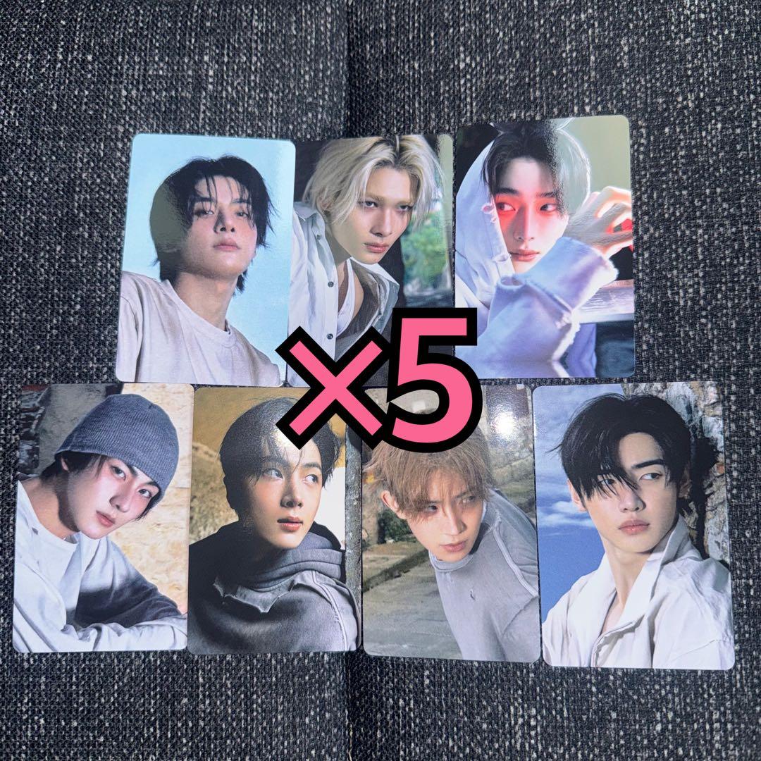 ENHYPEN トレカ VANISH タワレコ 特典 7種コンプ ×5