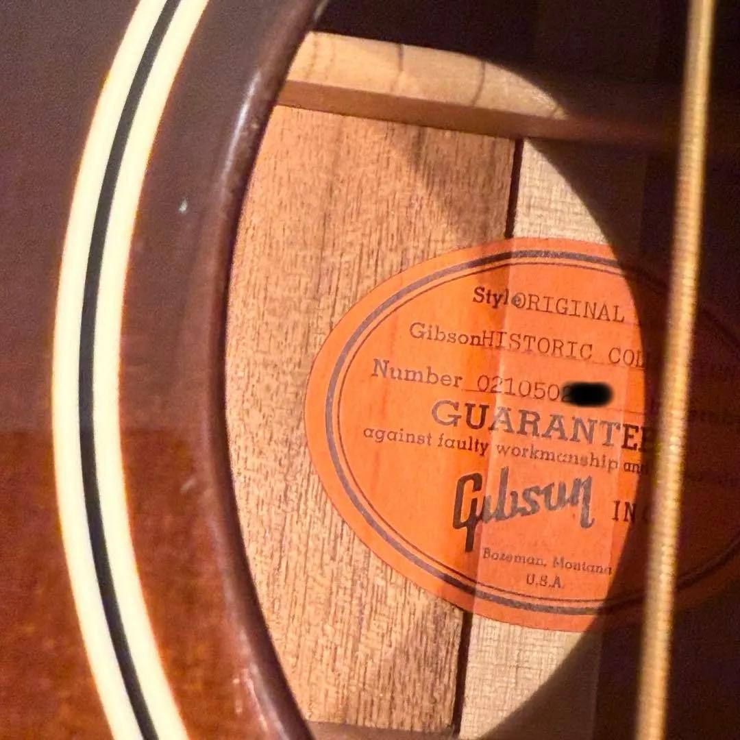 週末限定特価Gibson Historic Original Jumboヒスコレ - メルカリ