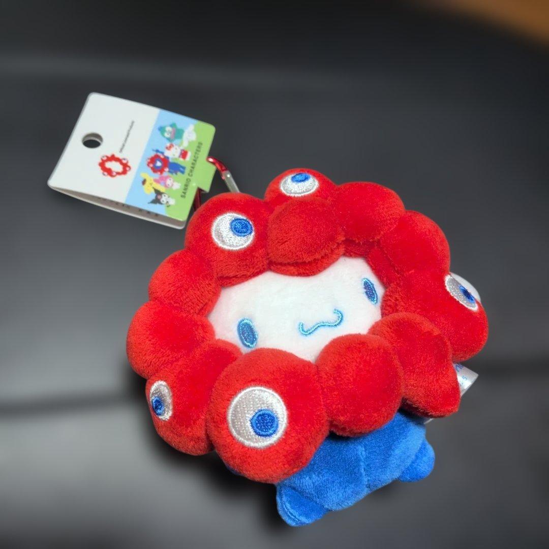 万博 ミャクミャク なりきりぬいぐるみ サンリオ カラビナBC シナモン