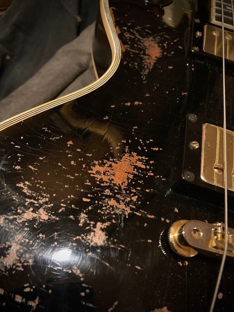 80's burny LesPaul custom 日本製フルカスタムエイジド - メルカリ