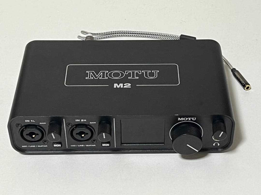 MOTU M2 オーディオインターフェース MOTU M2をレビュー。予算3万円で手に入る高音質オーディオ
