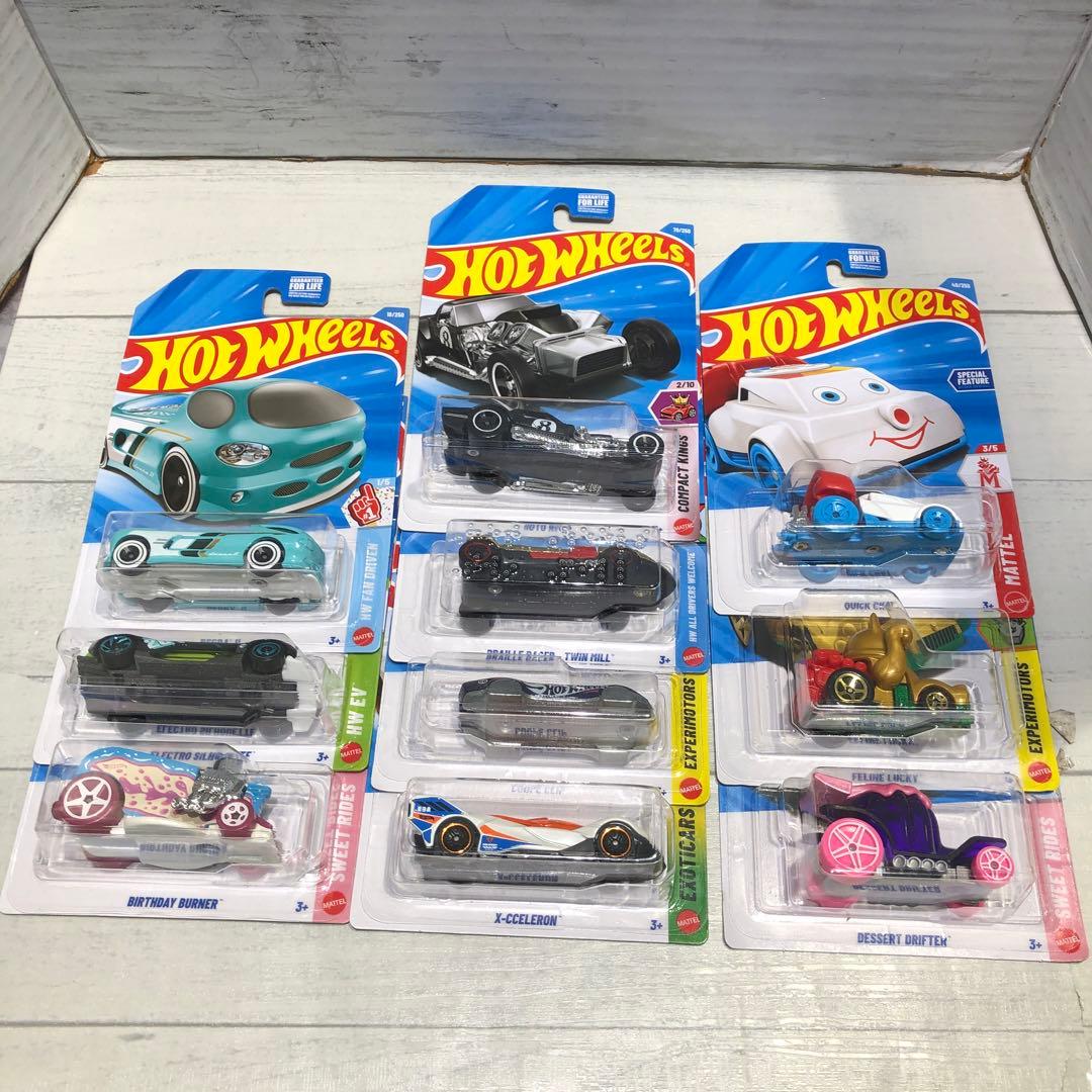 アメリカ版ホットウィール2026B.C.D謎車10台トレジャーハントカー入り