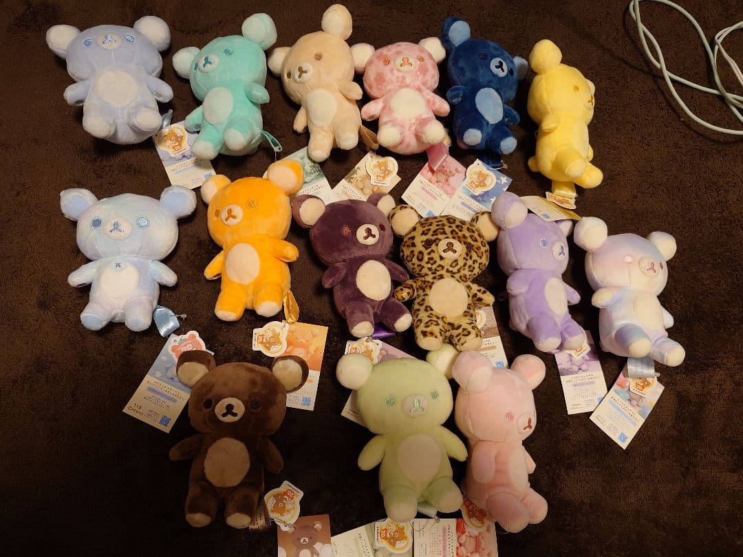 リラックマ ぬいぐるみ 20Colors 15種