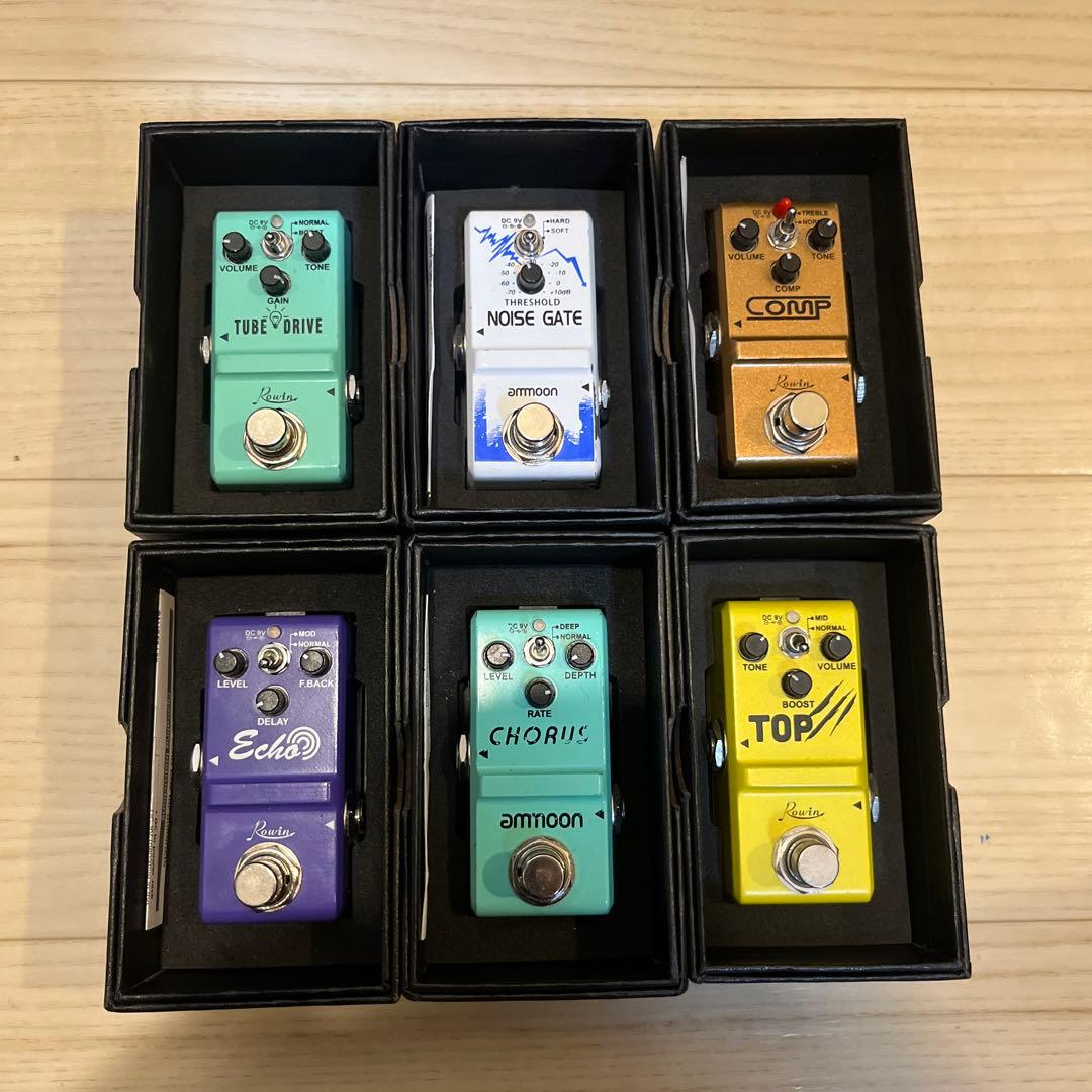 ギターエフェクターセット 6種類 エレキギター 初心者セット ブリッツ BLP-CST (ズーム エフェクター 18