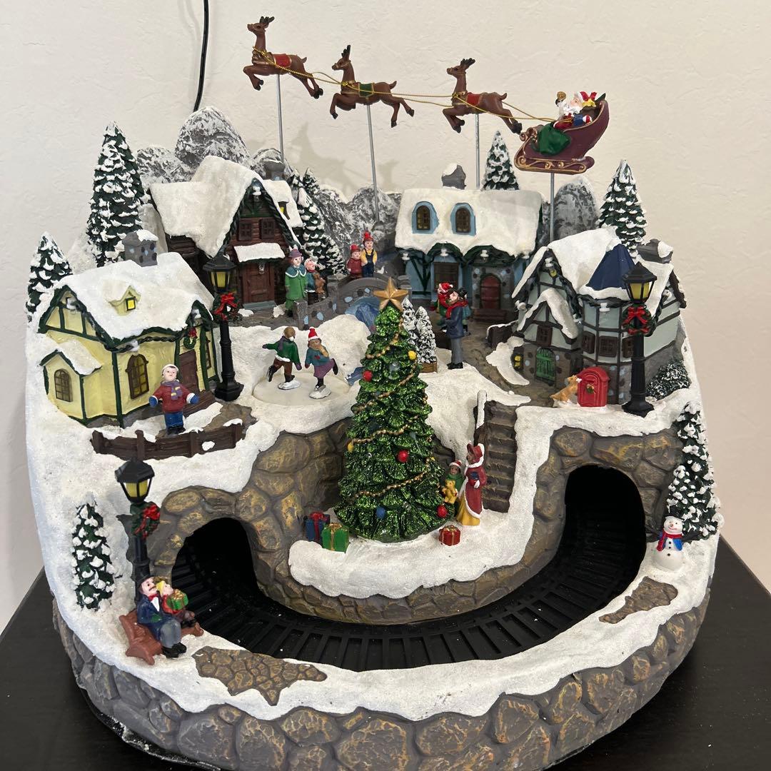 クリスマスビレッジ LEDライト付き