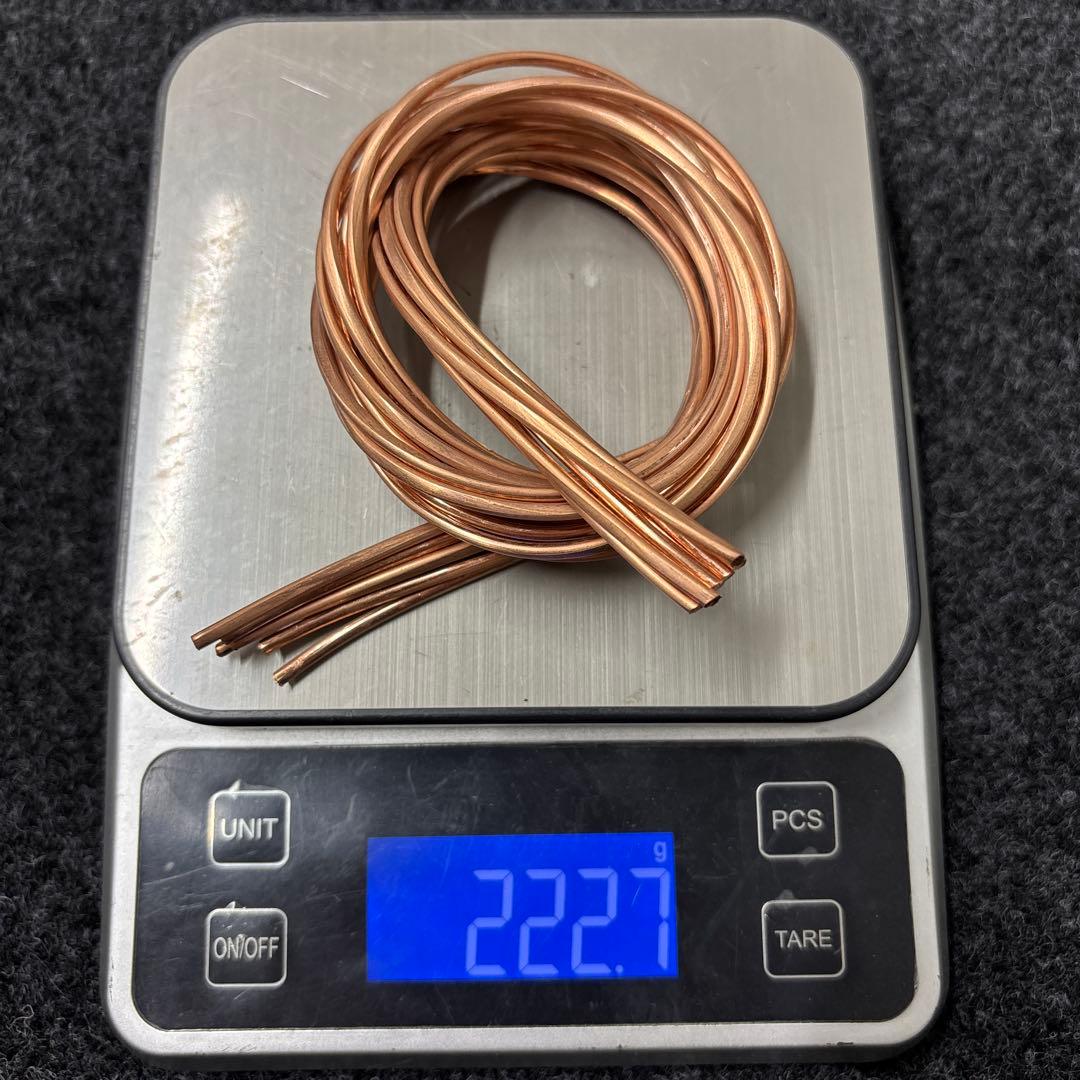 ピカ銅 222.7g DIY 工作 ハンドメイド 銅 銅線 残材 - メルカリ