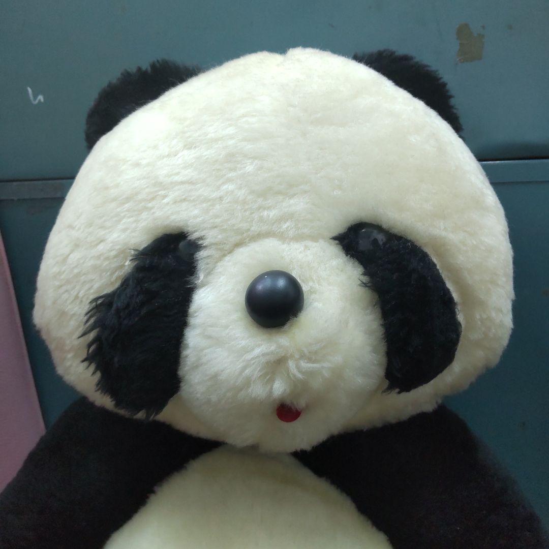 創美社 パンダ ぬいぐるみ ユニチカ トイ 昭和 unitika 動物 激レア