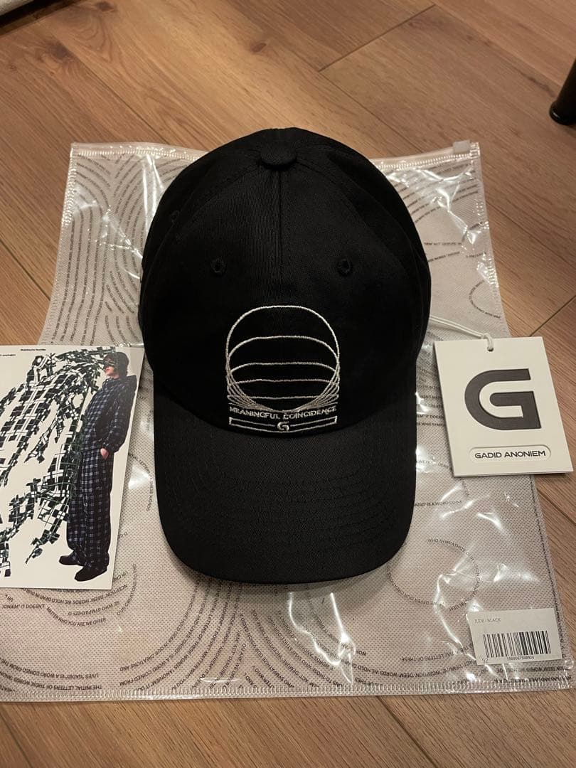 帽子 GADIDANONIEM JUDE/BLACK CAP
