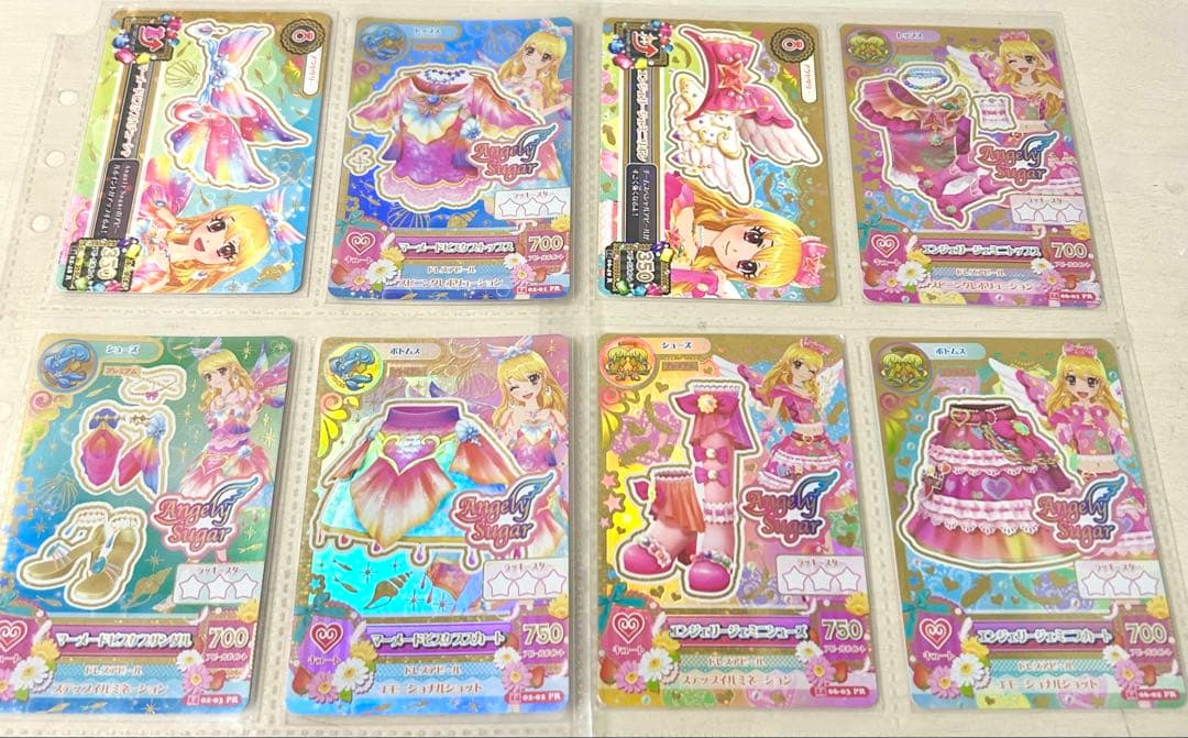 土日限定価格！アイカツカードエンジェリージェミニコーデマーメードピスケスコーデ
