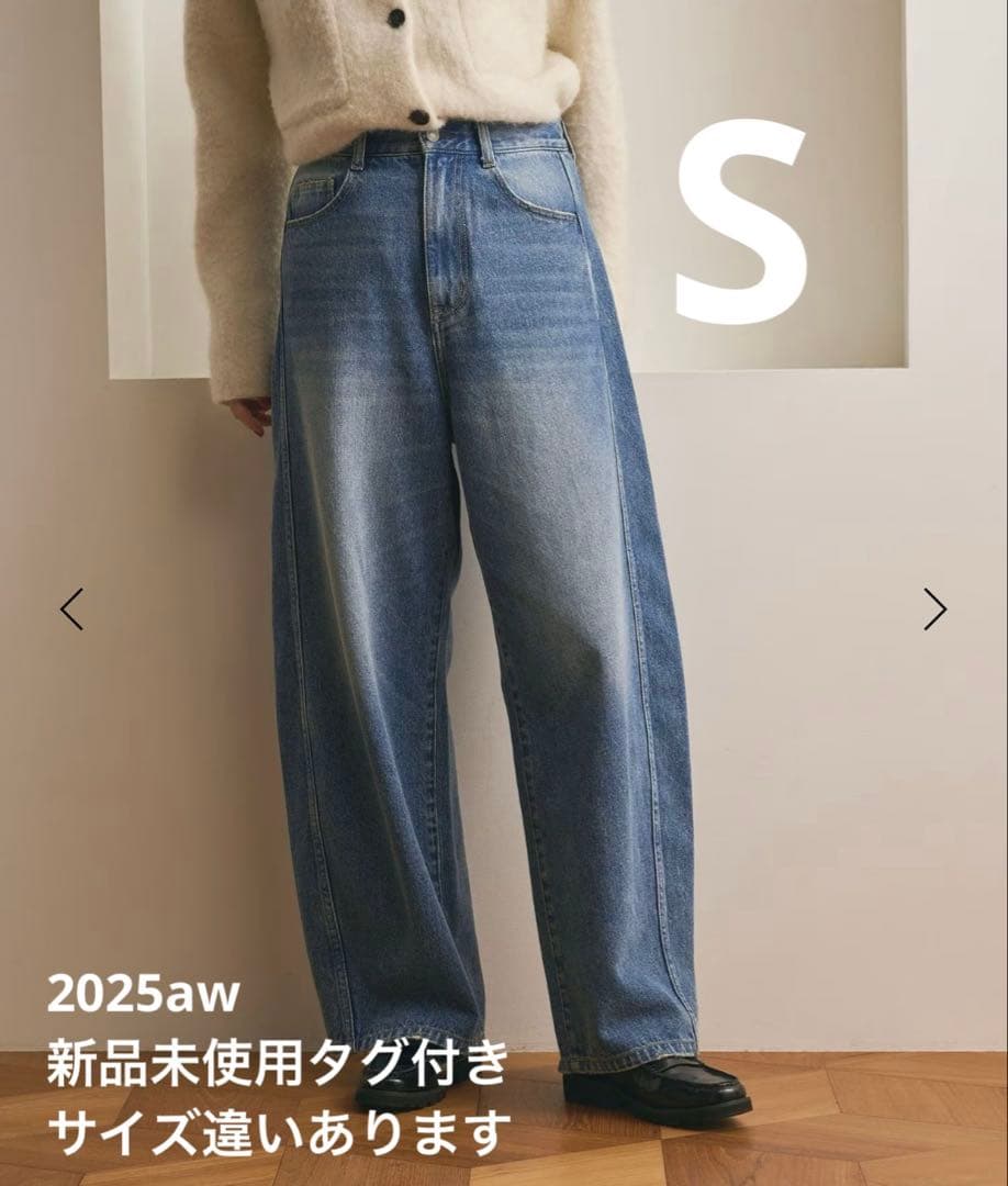 新品未使用　BEAUTY&YOUTH カーブデニム