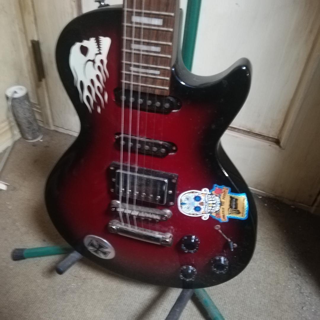 【フジゲンリアピックアップ搭載】レスポール　SSH　ワンボリューム