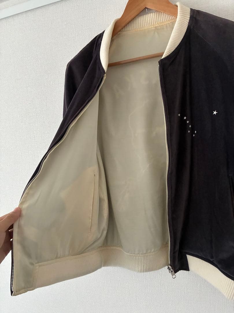 varde77 アラスカジャケット 別珍 スカジャン スーベニア ベトジャン