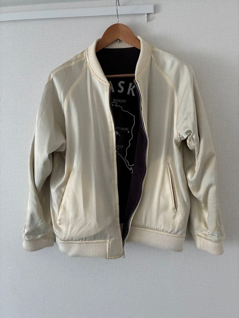 varde77 アラスカジャケット 別珍 スカジャン スーベニア ベトジャン