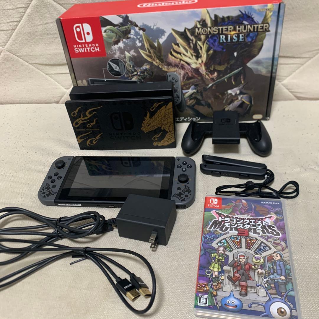 Nintendo Switch本体モンスターハンターライズスペシャルエディション newstar_nintendo-monstar