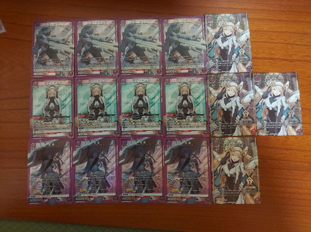 UNION ARENA NIKKE 紫 　パイオニア　デッキパーツ　ユニチケ