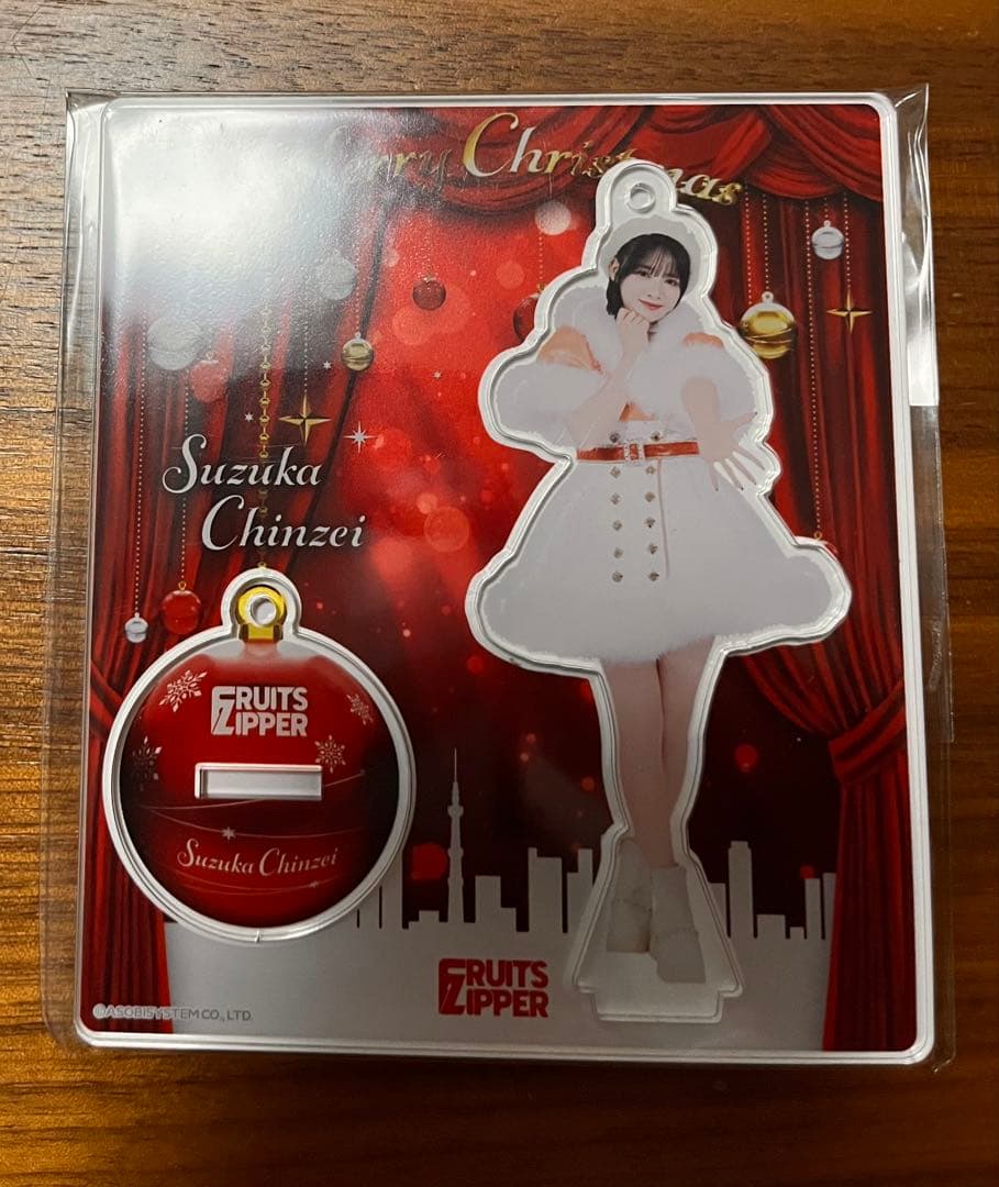 FRUITSZIPPER 鎮西寿々歌 アクリルスタンド Christmas - メルカリ