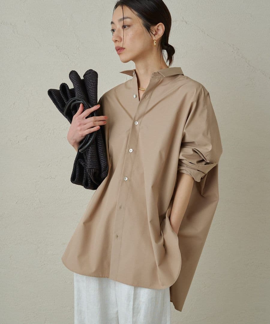 ラウンジドレス　オーバーシャツ