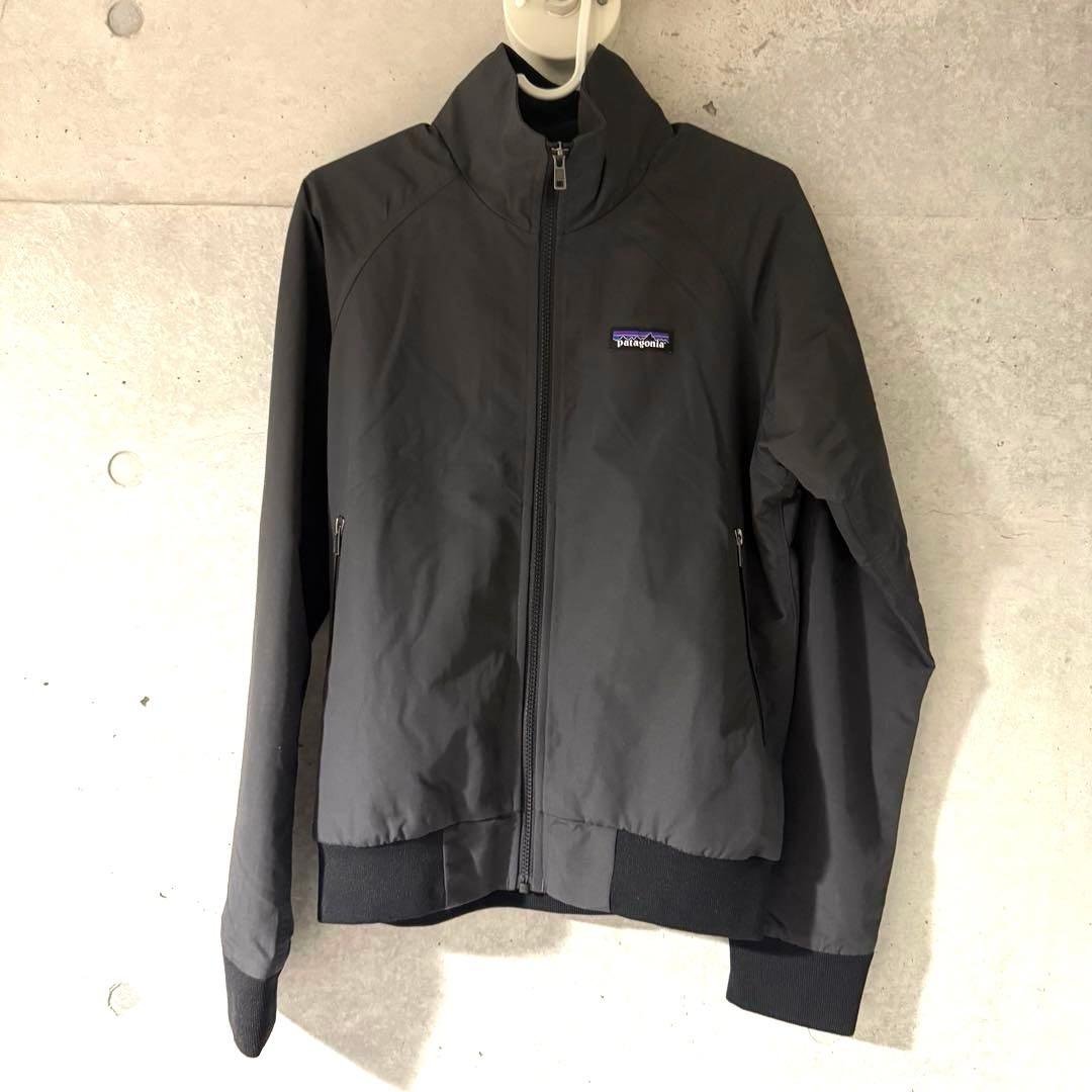 patagonia バギーズジャケット　メンズxs ダークグレー　ブラック