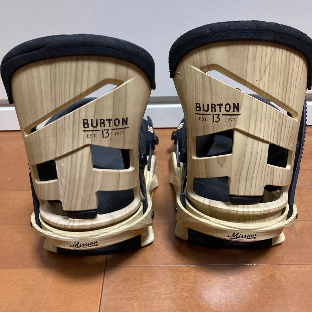 BURTON Mission ビンディング 13 木目調