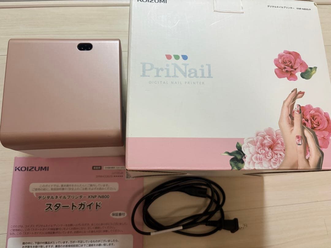 [美品] KOIZUMI PriNail デジタル ネイル プリンター