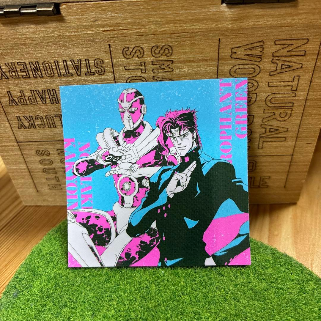 ジョジョ ×スシロー コラボ限定ステッカー ＆ピックセット 花京院典明