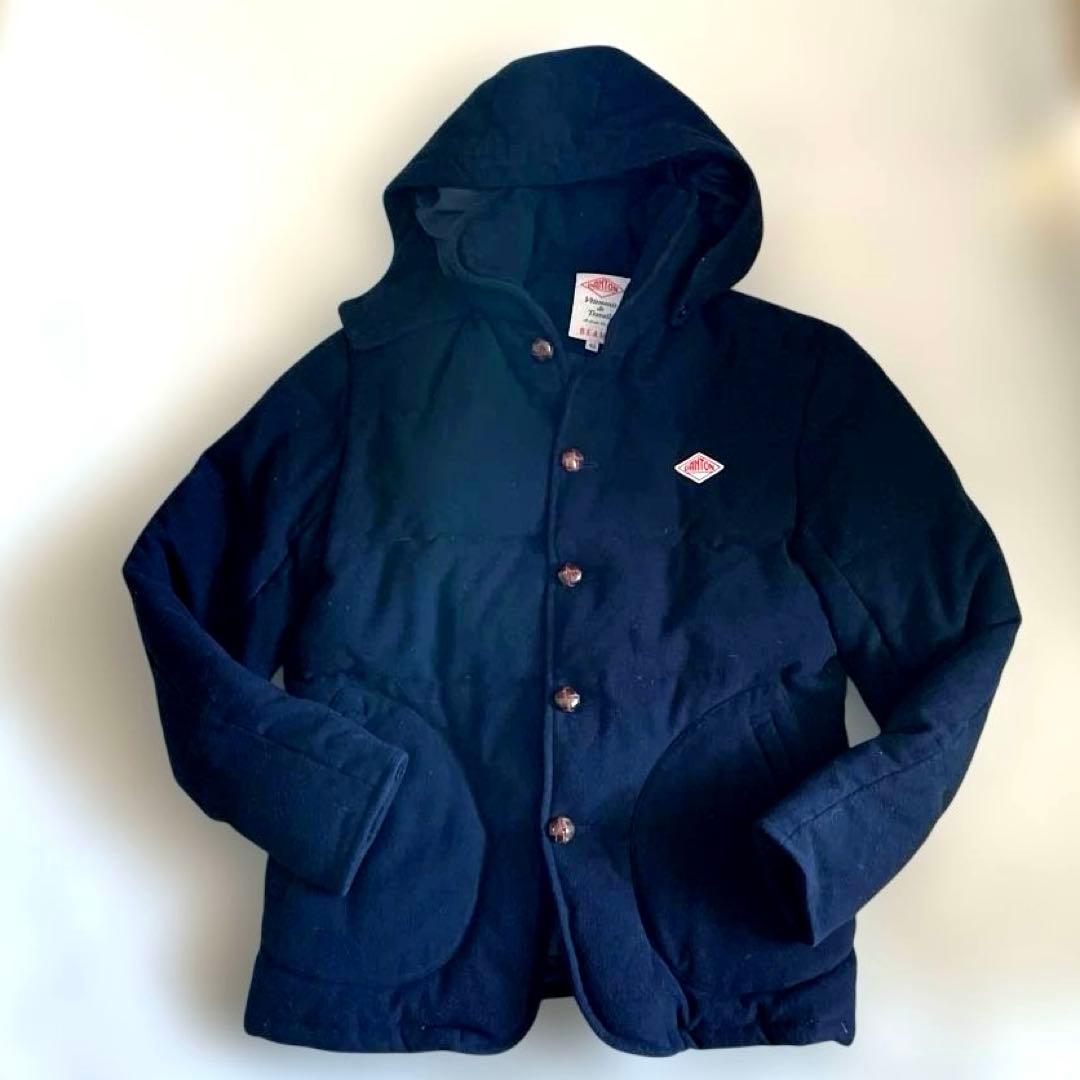 DANTON ×BEAMS コラボ ￼デザイン ダウンジャケット