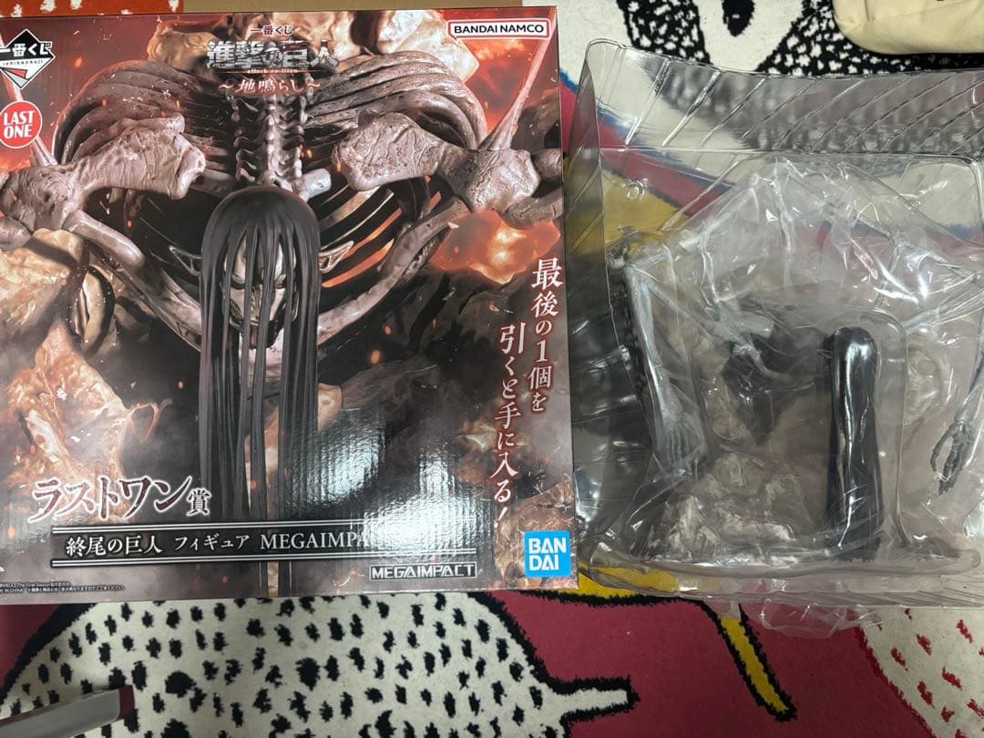 一番くじ 進撃の巨人～地鳴らし～ 終尾の巨人 フィギュア MEGAIMPACT
