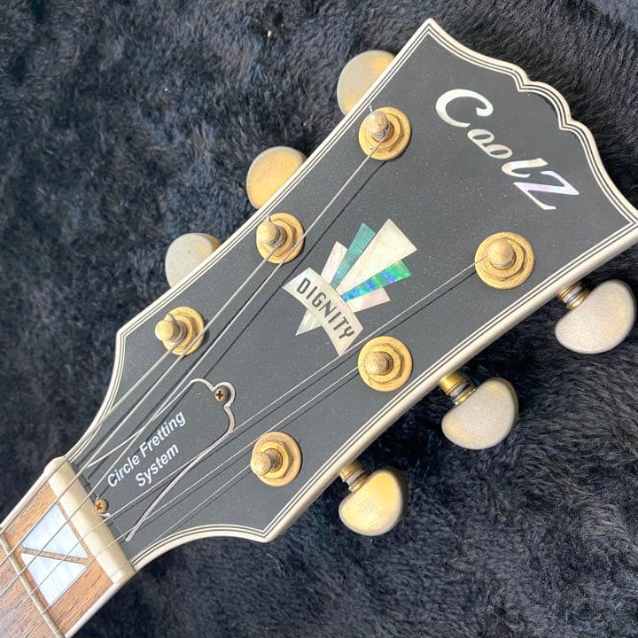 国産フジゲンメイド/贅沢な仕様】Coolz ZLC-1 レスポールカスタム 白