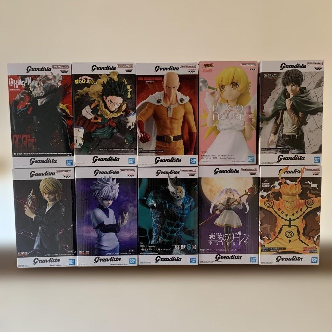 新品未開封アニメフィギュア10体セット売り