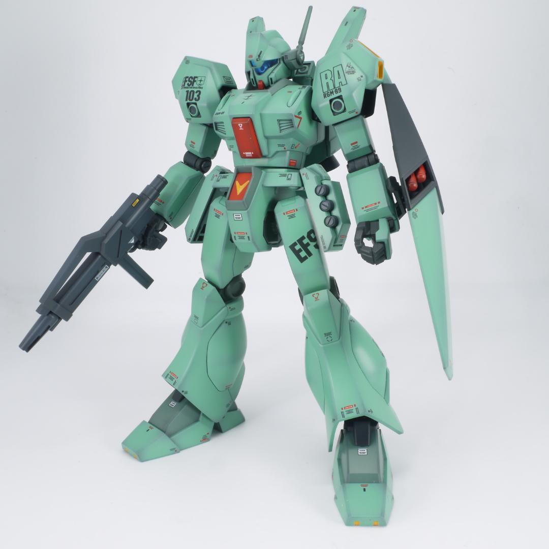 ガンプラ　HG ジェガン　全塗装　完成品