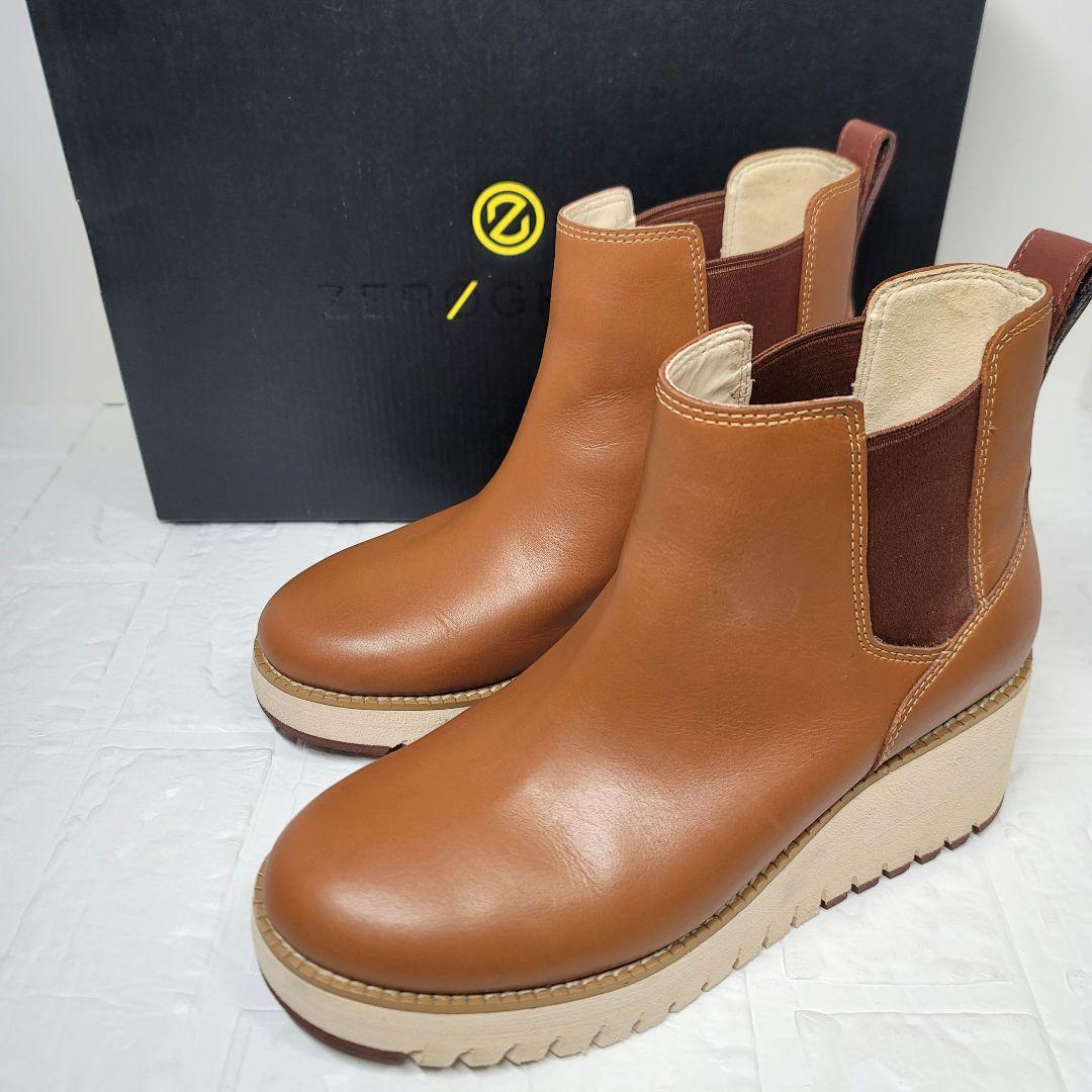 ココ COLE HAAN ゼログランド サイドゴアブーツ 6B(23cm)