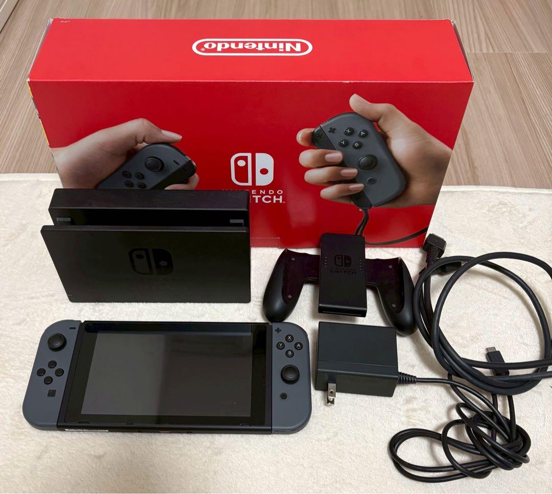 Nintendo Switch 本体 ブラック 初期化済 付属品あり