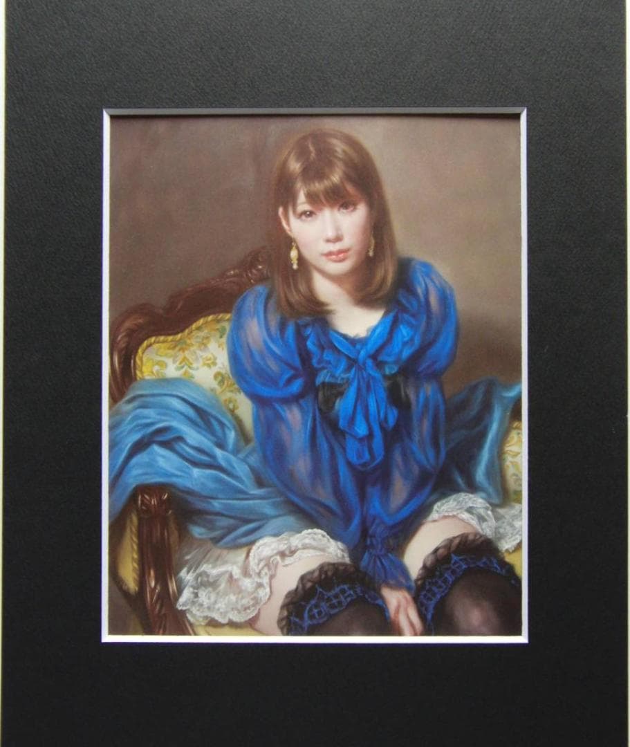 三嶋 哲也　「Blue-Temptations」、厳選、希少画集・額装画