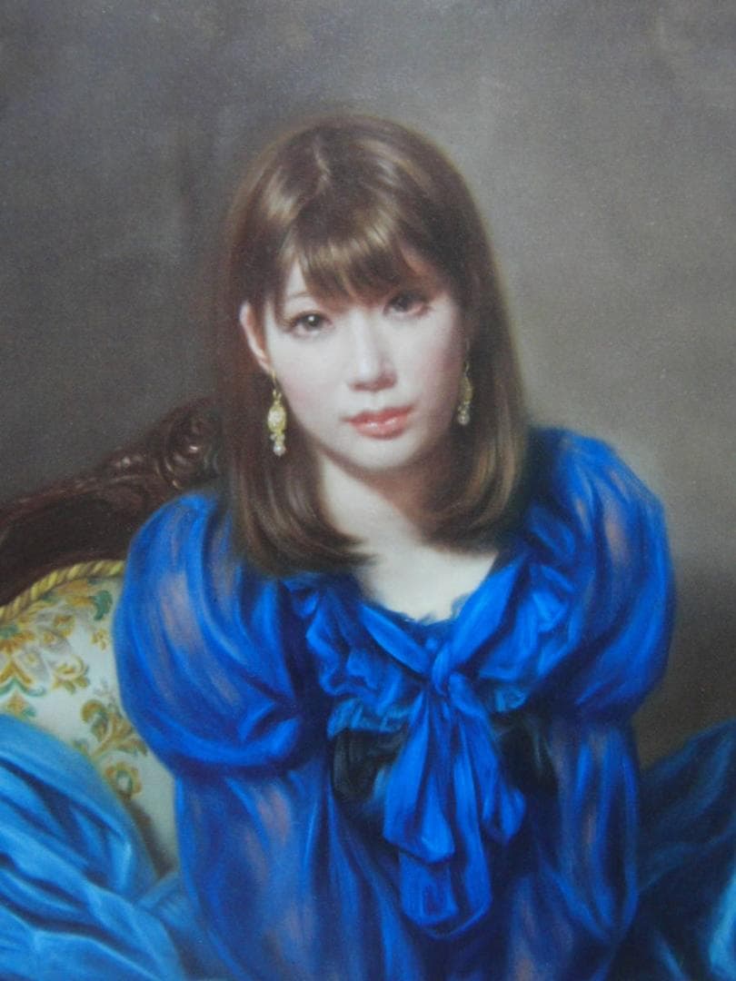 三嶋 哲也　「Blue-Temptations」、厳選、希少画集・額装画