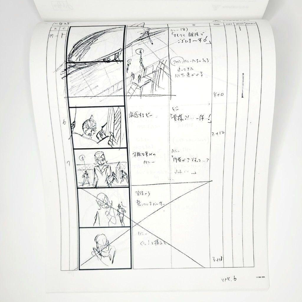 キューティーハニーF 第1話 Aパート 絵コンテ 東映動画株式会社 - メルカリ